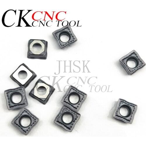 10pcs SOMT060204-PM ZM2125 Carbide inserts External Turning Tool metal lathe tools SOMT060204 U Drill Hard Alloy blade