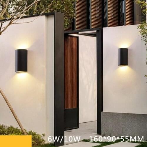 Waterproof LED Wall Lamp Home Room Bedroom Outdoor Creative Stairs Corridor Wall Lamp светильник бра настенные светильники