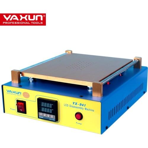 YAXUN 941 Newest 110V/220V Built-In Air Pump Vacuum Separator for iPad Screen Repair,mobile LCD touch screen seperate machine