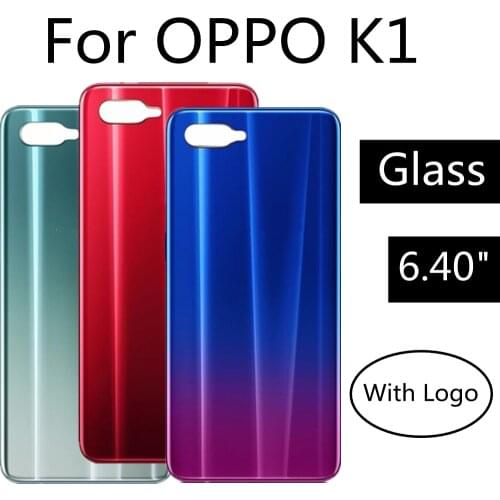 For OPPO K1 Battery Back Rear Cover Door Housing Battery Back Cover Replacement