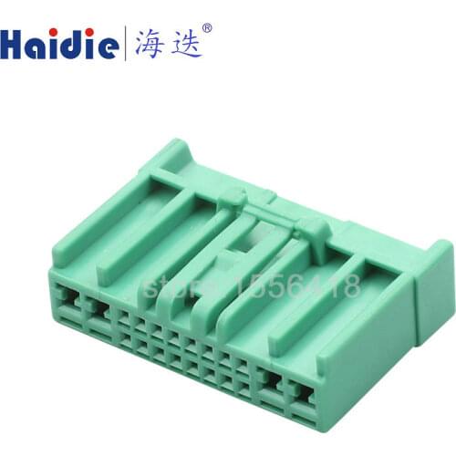 2sets 20pin auto housing electric wiring harness plug connector 6098-4597