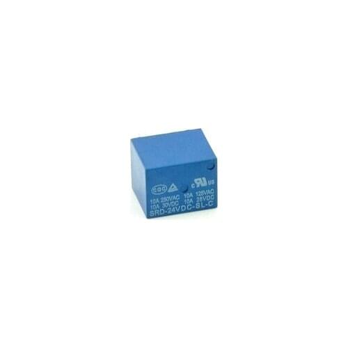 20PCS/LOT 24V relay SRD-24VDC-SL-C SRD24VDCSLC SRD-24VDC 24VDC DC24V 24V 10A 250VAC SONGLE DIP5