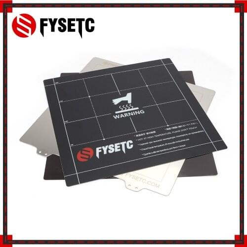 235x235mm Spring Steel Sheet + Plate Sticker + Magnetic Heatbed Build Surface Plate Sheet For ENDER-3 /3s Tevo Flash
