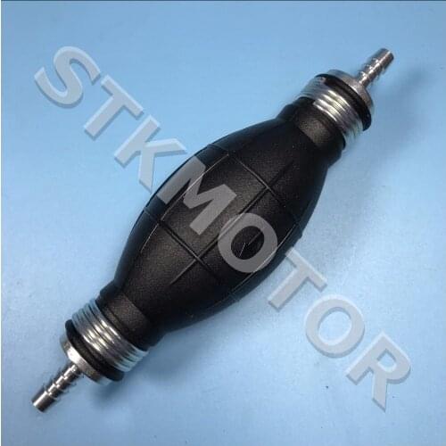 6mm Hand Fuel Pump Line Hand Primer Bulb All Fuels for Car Boat Marine Outboard