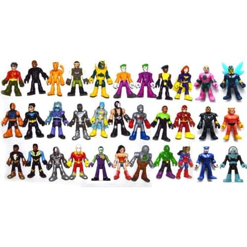 DCC Imaginext Super Hero Bane Joker Mr Freeze Wild Cat Killer Wasp Cat-Woman Collection Loose Action Figure