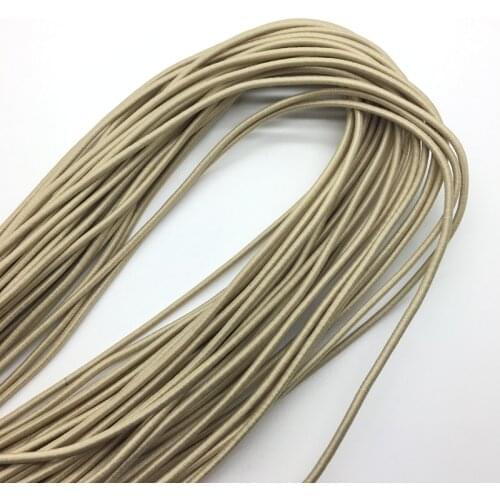 5yards/lot Khaki Trong Elastic Bungee Rope Shock Cord Tie Down DIY Jewelry Making Pick color