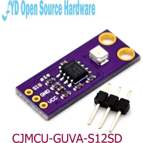 CJMCU-GUVA-S12SD solar ultraviolet intensity sensor