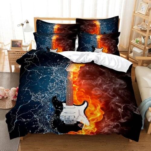 Bedding set duvet cover set 3d bedding digital printing bed linen queen size bedding set fashion design