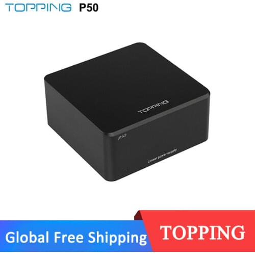 TOPPING P50 Linear Power Supply Made for D50S A50 DX3 PRO Compatible with Global voltage 115V/230V