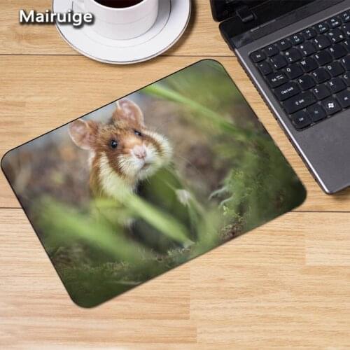 Mairuige Hot Selling Lovely Animals Cute Hamsters Mouse Pad Support Diy Mini Pc PadMouse Gaming To Laptop MousePad
