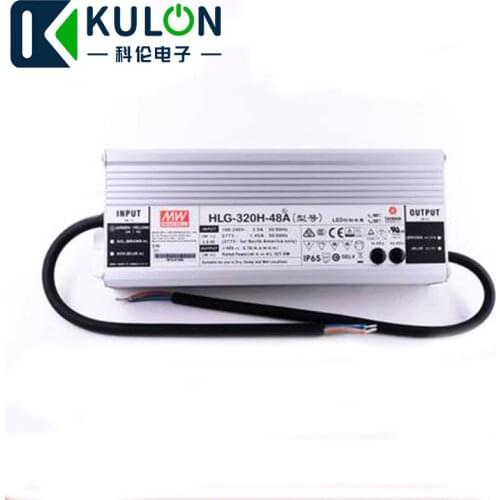 MEANWELL HLG-320H-54 54V 5.95A 321.3W constant voltage+constant current LED driver Built-in active PFC function