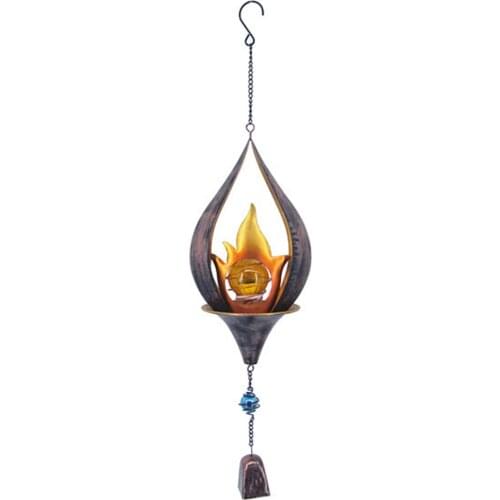 Ordic Ins Metal Wind Chimes Retro Fashion Balcony Garden Art Wall Hanging Creative Confession Gift Wedding Anniversary Gift