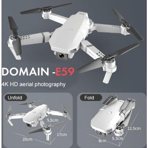 2.4GHz Remote Control Mini Drone 6-Axis 4-CH Quadcopter 720P1080P/4K Camera Support WiFi