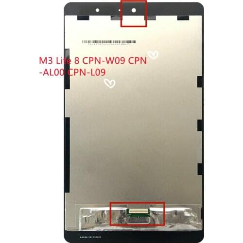 New 8.0" For Huawei MediaPad M3 Lite 8 CPN-W09 CPN-AL00 CPN-L09 LCD Display Touch Screen Digitizer Assembly