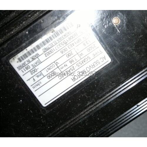 Servo Motor SGMSS-25A2A2C Used & Tested Working