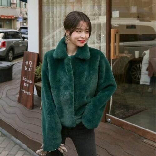 Fur Coat Faux Fur Coat Female Coat Winter Natural Mink Fur Coat Womens Fur Coat Winter Coat For Women Jacket Women 2021 New