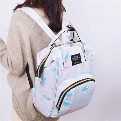 Baby Nappy Diaper Bag Backpack+Changing Pad+Stroller Straps+Insulation bag+Cosmetic bag