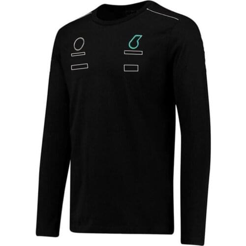 High quality customized 2021 new F1 clothing Formula 1 Racing F1 car fan clothing men’s shirt long sleeve F1 Team Racing T-shirt