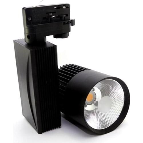 High Power 2line 3line 4line CREE LED Track Light 35W COB Rail Light 35W LED Track Spot Light Clothing Store LED Ceiling Lamp