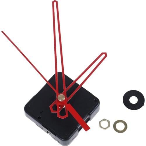 - 1 set Wall Clock Mechanism Watch DIY Mechanism Quartz Clock Movement Parts Replacement Repair Clock Parts Hands Tools Set