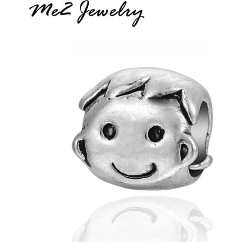 2018 Fashion New Arrive Silver Plated Charms Fit Original Pan Charms Bracelet Boy & Girl Friend Beads Factory Price