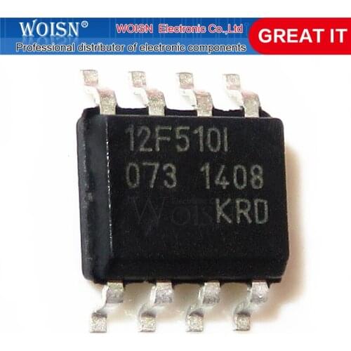 5pcs/lot PIC12F510 PIC12F510E/SN PIC12F510-I/SN SOP-8 In Stock