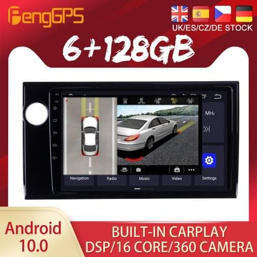 Android 10 PX6 DSP For Honda BRV Left Standard Rudder Car DVD GPS Navigation Auto Radio Stereo Video Multimedia Player HeadUnit