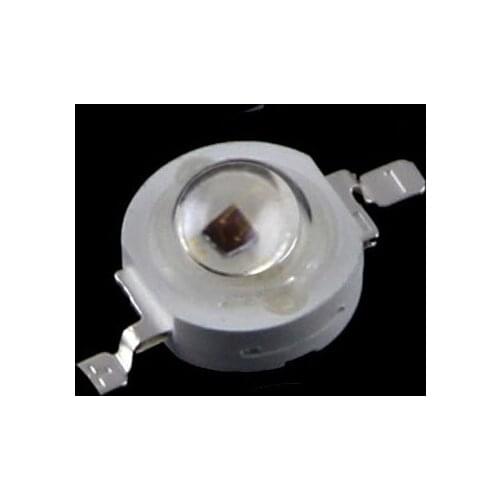 Free Shipping 1pcs 1W Infrared IR 840nm-850nm LED Diodes Light Lamp 1.7V 600-700mA LED Beads For Night Vision Camera