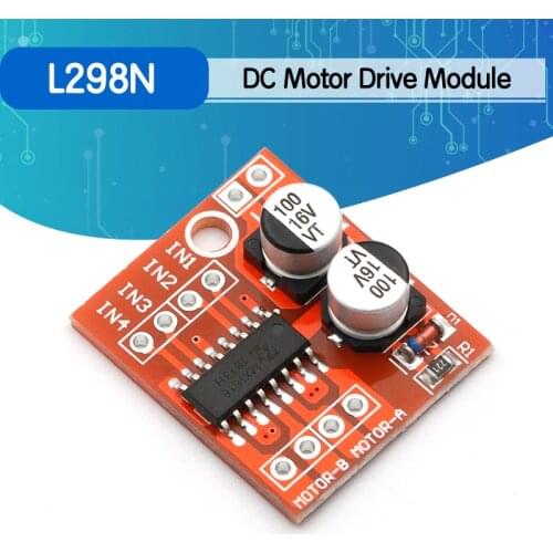 1pcs 5A 2 way DC Motor Driver Module PWM Speed Dual H-Bridge Stepper L298N L9110