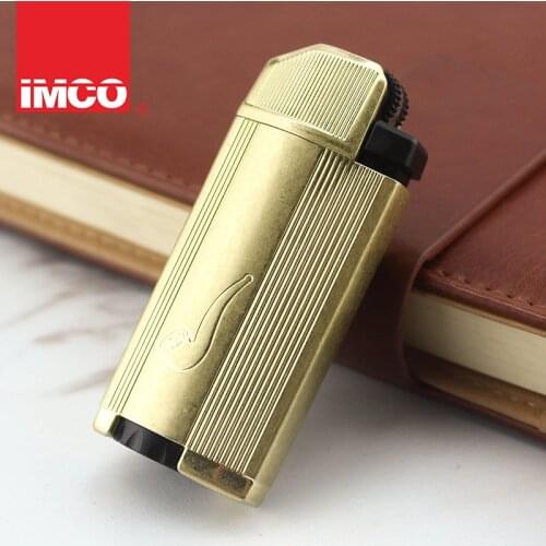 IMCO6300 GAS inflatable pipe metal lighter pipe lighter retro mens smoking lighter accessories