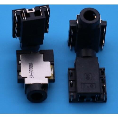 Audio COMBO Jack Connector for Ausu Dell HP Lenovo Laptop etc Headphone MIC Jack , PCB to Top H 1.8mm