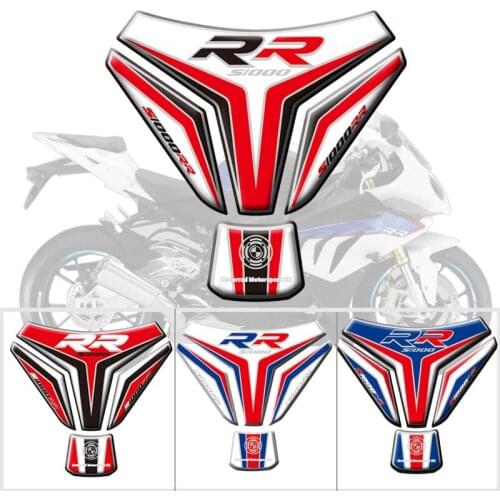 Motorcycle Stickers Fuel Tank Pad Fishbone Protective 3D Sticker Decals For BMW S1000RR 2015 2016 2017 2018