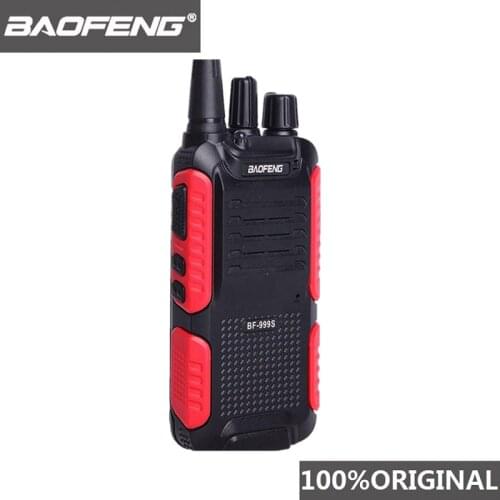 New Baofeng BF-999S Walkie Talkie UHF CB Radio Comunicador Amador Portable HF Transceiver Comunicador 999S Woki Toki Transceiver
