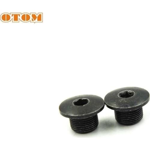 OTOM 2x Motorcycle Timing Screw Bolt Plug Cover For ZONGSHEN ZS177MM NC250 250cc KAYO T6 K6 BSE J5 RX3 ZS250GY-3 4 Valves Parts