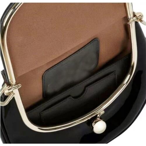DIY Slices stick Gem Purse frame Kiss Clasp,Gold 22cm arc-shaped DIY handmade Coin Purse Bag