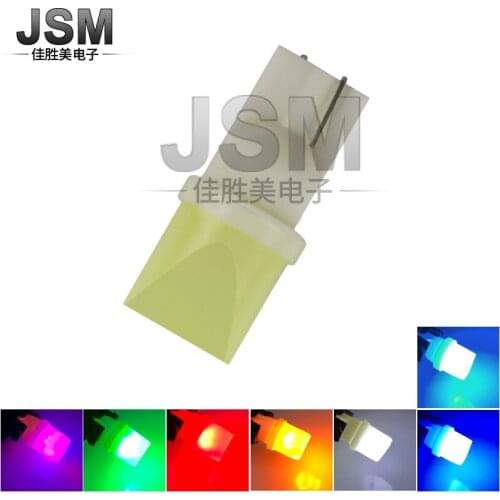 Led license plate lamp T10 ceramic light column 3D led small plug bubble width indicator LED car door lamp reading lamp