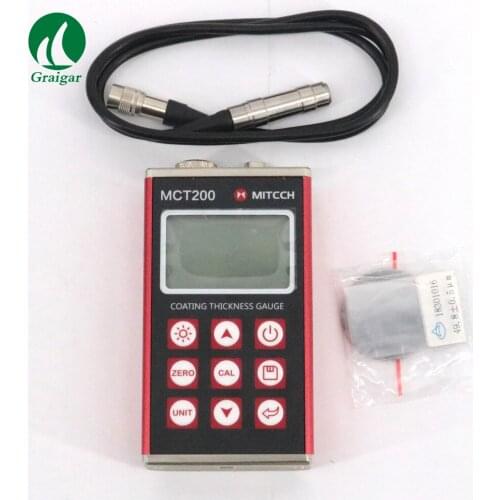 MITECH MCT200 Thickness Gauge the Range of Applications is Indicated by the Probes Available