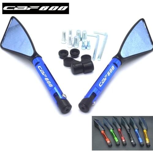 Universal Motorcycle mirror CNC side Rearview For HONDA CBF600SA CBF600 2006 2007 2008 2009 2010 2011 2012 2013