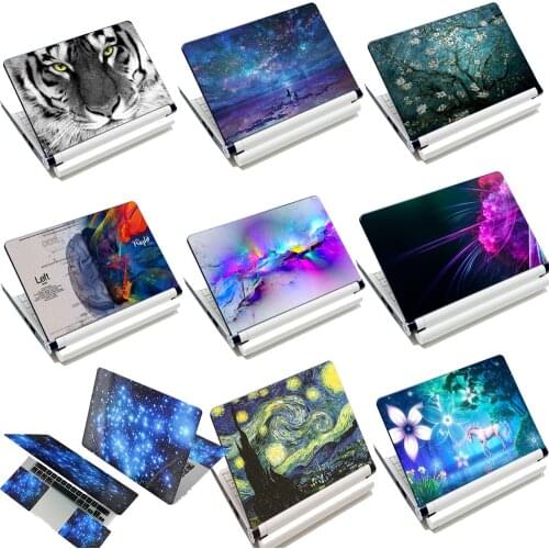 15"15.4"15.6" Inch PVC Laptop Vinyl Decal Sticker Cover Starry Night Galaxy Notebook Skin for Macbook Lenovo HP ASUS ACER DELL
