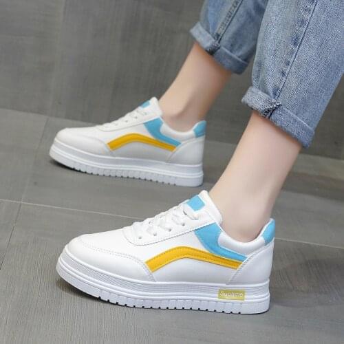 2021 Spring New Basic White Shoes Sports Casual Shoes Sneakers Designer Shoes Women Off White Shoes Platform Shoes Sneakers