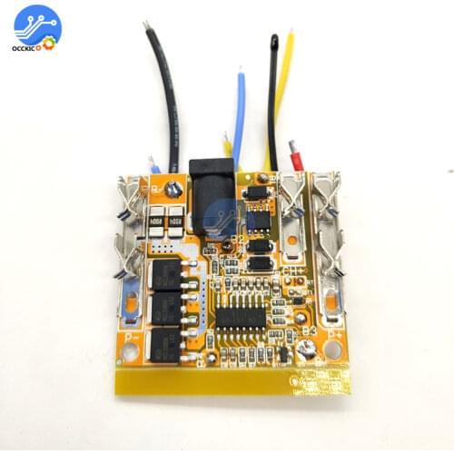 BMS 5S 18.5V 18A 18650 Lithium Battery Protection Board PCB Circuit Power Bank Charger for DC Electric Drill