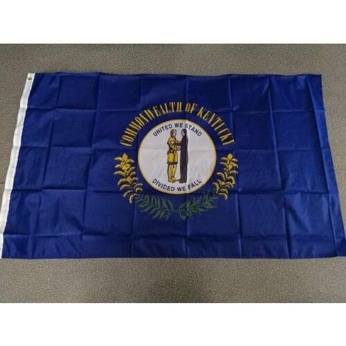 90*150cm us usa state commonwealth of kentucky flag
