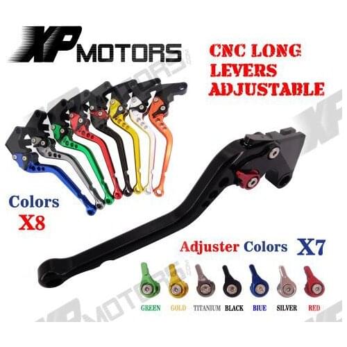 CNC Long Adjustable Brake Clutch Lever For Honda NSR50 NSF100 All Years NSF 100 NEW