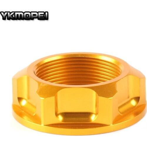 CNC Billet Steering Stem Nut For RM125 RM250 04-08 05 06 07 RMZ250 07-18 08 09 10 12 13 14 15 RMZ450 05-18