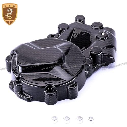 CSSCAR Motorcycle Accessories for 2009-2018 BMW S1000RR Carbon Fiber Side Engine Cover Twill Carbon Fiber Racing Car Parts 4-002