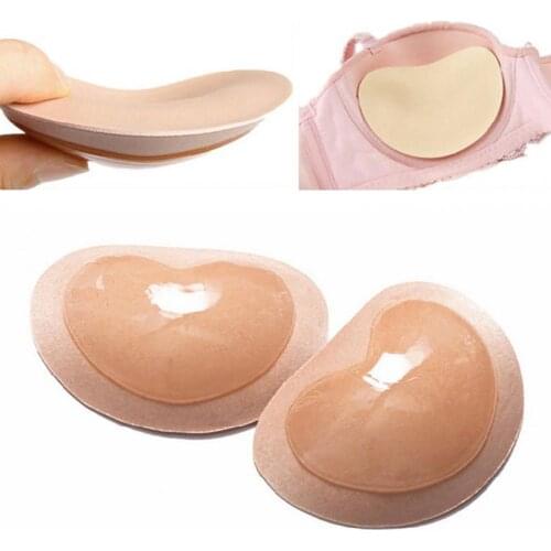 Breast Enhancer Heart Shape Push Up Comfortable Silicone Chest Insert Pad for Wedding