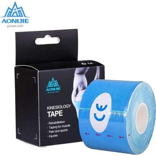 AONIJIE Elastic Kinesiology Tape Sports Muscle Pain Care Strain Injury Support Waterproof Gym Protection For Outdoor E4401 E4402