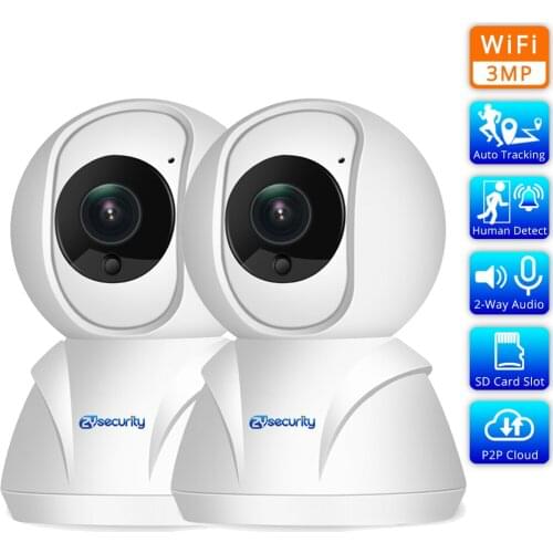 HD 1080P Auto Tracking Wifi IP Camera 1536P Cloud SD Card Audio IR Night Vision Video Surveillance Wireless Home Security Camera