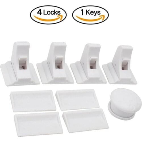 New Magnetic Child Lock Children Protection Baby Safety Lock Kids Drawer Latch Cabinet Door Lock Limiter Children Security Locks