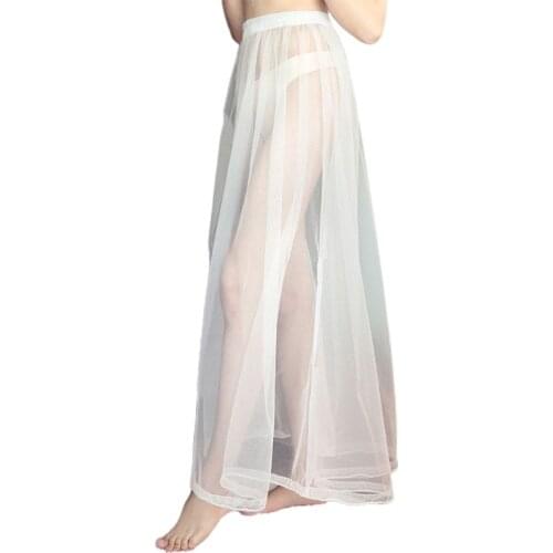 2021 New Women Petticoat Dress Save Bride From Toilet Bridal Gown Buddy Partner Gather Skirt Slip Wedding Accessories